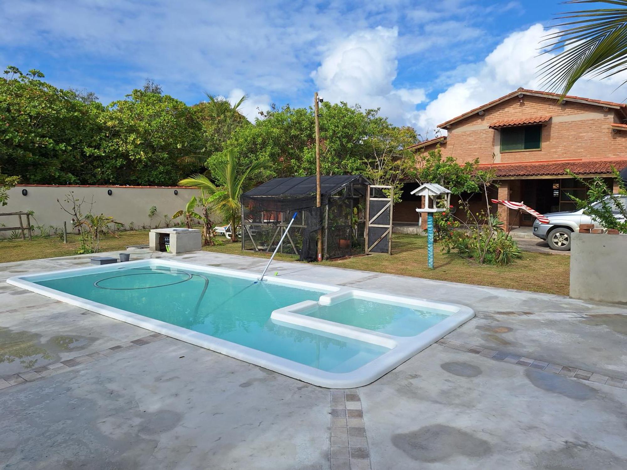 Casa Na Praia Com Piscina Costa Dourada Exterior foto