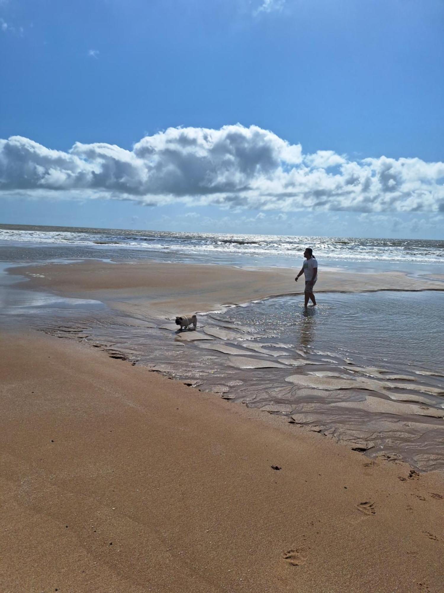 Casa Na Praia Com Piscina Costa Dourada Zimmer foto